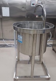 S.S. 304 Rice Washer Mfd.By BOMBAY ENGG.CO. @Mohali, Punjab.